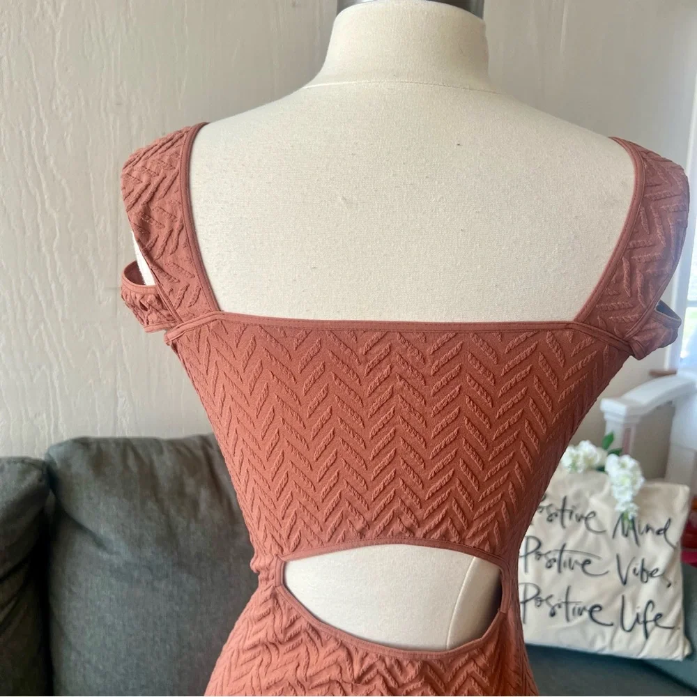 FP Intimately Rust Bodycon Dress - Picture 7 of 10